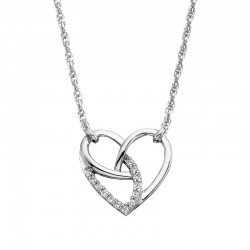 U180- Diamond Heart Necklace