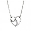 U180- Diamond Heart Necklace