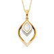 V50-Mother of Pearl Teardrop Pendant