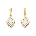 V51- Mother of Pearl Teardrop Earring