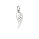 K97-Silver Angel Wing Charm