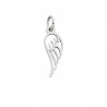 K97-Silver Angel Wing Charm