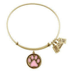 457 Pink Paw Print
