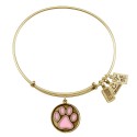 457 Pink Paw Print