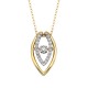 W93-Diamond Dancer Pendant .15tw
