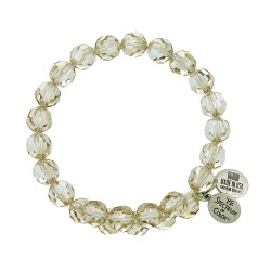 703 Honey Crystal Wrap 8mm