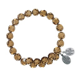 711 Topaz Crystal Wrap 8mm