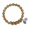 711 Topaz Crystal Wrap 8mm