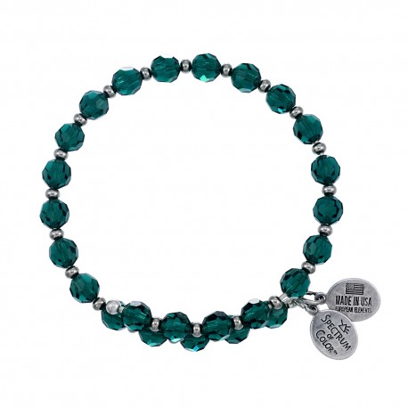 807 Emerald Crystal Wrap in 6mm