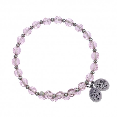 808 Pink Sapphire Crystal Wrap in 6mm