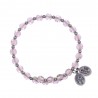 808 Pink Sapphire Crystal Wrap in 6mm