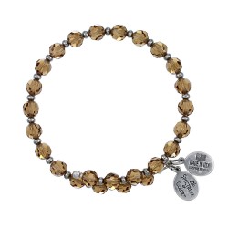 811 Topaz Crystal Wrap in 6mm