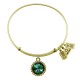 105 May Emerald Spinel Birthstone Bracelet