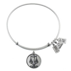 119 Libra-Scales Zodiac Bracelet