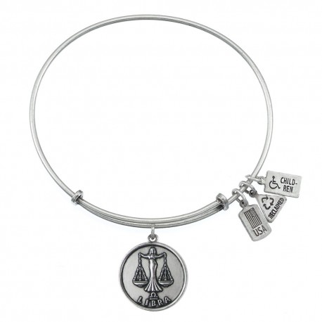 119 Libra-Scales Zodiac Bracelet
