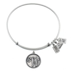 172 Love Letter "W" Bracelet