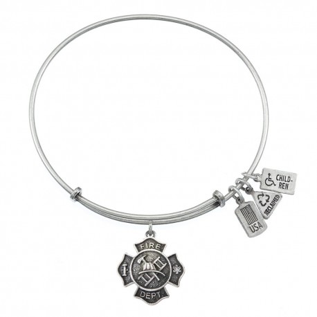 539 Fireman's Shield Bracelet