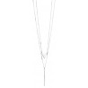 C92 SS Two Strand Necklace