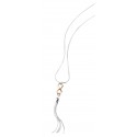 C94  SS Two-Tone Infinity Necklace