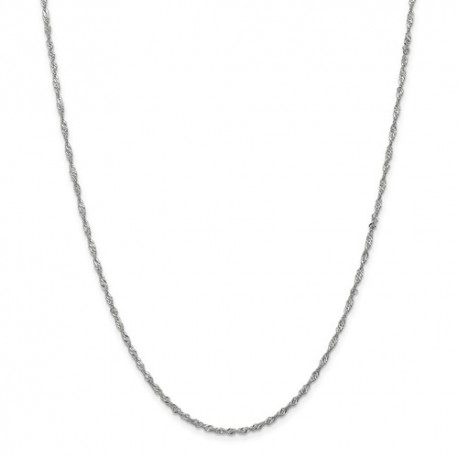 5264-18 Leslie 10K White Gold 1.7 mm Sparkle Singapore