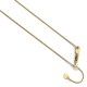 5278-22 Leslie 10K Yellow Gold .8 mm Adjustable Wheat Chain