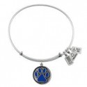 459* Paw Print Dark Blue 
