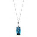 D3W 14kt Blue Topaz Pendant