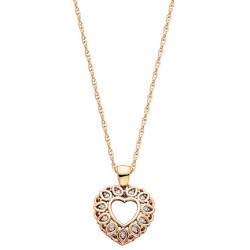 D12 10pi Heart pendant .06tw, regular $450