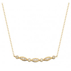D14 10ky mq-rd dia necklace .09tw 18in, regular $525
