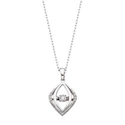 D20 Diamond Dancers 10K white gold diamond pendant .05tdw Reg 525.00