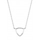 C135 10k White gold Geometric Triangle pendant .02tdw Reg $240.00