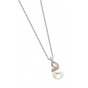 D75 Two-Tone Pearl Pendant