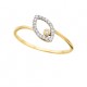 D88Y 10ky dia Marq shape ring .07tw, regular $375
