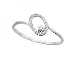 D89W 10kw dia oval shape ring .07tw, regular $375