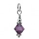 D58 SS swarovski cone charm, All Months Available 