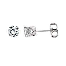 A13 14kw dia Solit Earrings .90tw 