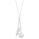 E68 SS PRL DROP NECKLACE 