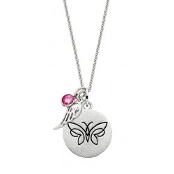 E73 SS BUTTERFLY PENDANT