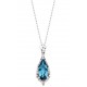G3 14kt Blue Topaz Pendant