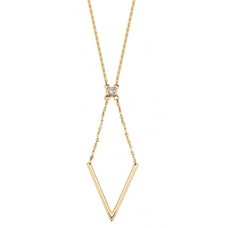 G6 10KY DIAMOND SHAPE NECK .02CT