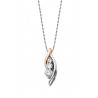 G56 14WP 3 DIAMOND PENDANT .15TW 