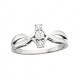 G63 14KW 3 STONE VERTICAL RING 1/2TW REG $1950