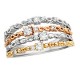 K7 Three colors of 14Kt gold