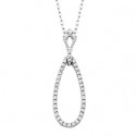 K14 14K Teardrop Pendant