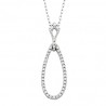 K14 14K Teardrop Pendant