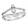 K20 3 Diamond Ring in14k