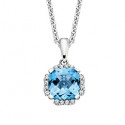 K26 Blue Topaz Pendant