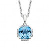 K26 Blue Topaz Pendant